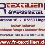 V-Karte FR Textilien